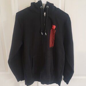Undefeated Men Years Zip Hoodie Black FW18 Size Medium Pre-Owned